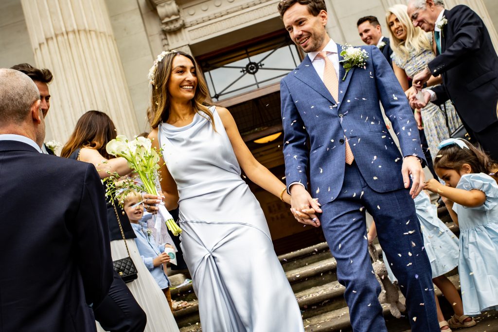 Marylebone Town Hall wedding photographer Quo Vadis